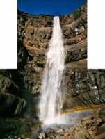 Der Litlanesfoss (Hengifoss) oberhalb des Lagarfljt