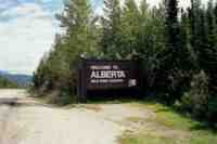 zwischen Yellowhead, BC und Jasper, Alberta